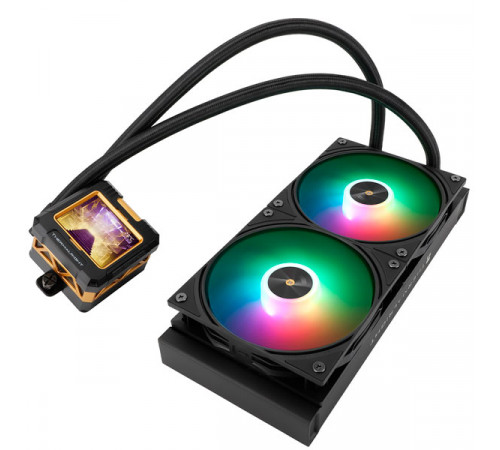 Thermalright Frozen Warframe 280 Black ARGB LCD Liquid CPU Cooler