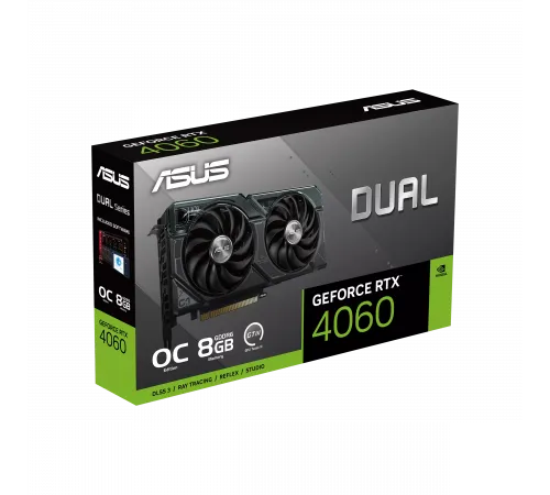 ASUS Dual GeForce RTX 4060 OC Edition 8GB GDDR6