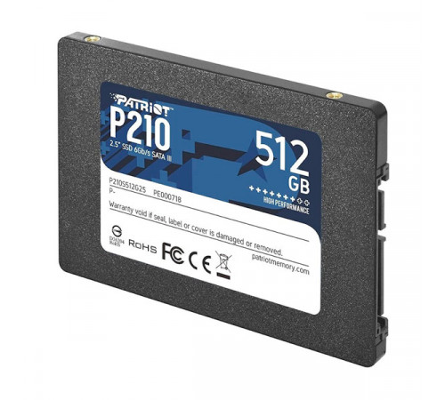 SSD Patriot P210 SATA III 512GB P210S512G25