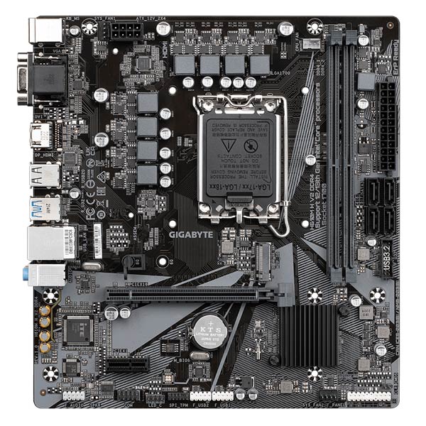 Gigabyte H610M H V2 DDR4 LGA 1700 Motherboard