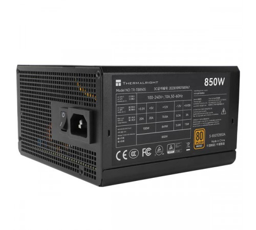 Thermalright TB-850S 850W 80 Plus Bronze Power Supply