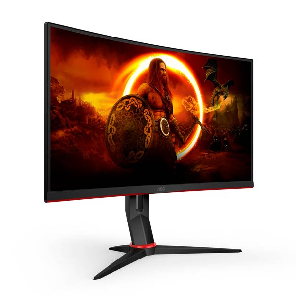 AOC CQ27G2U/BK QHD Curved Gaming Monitor