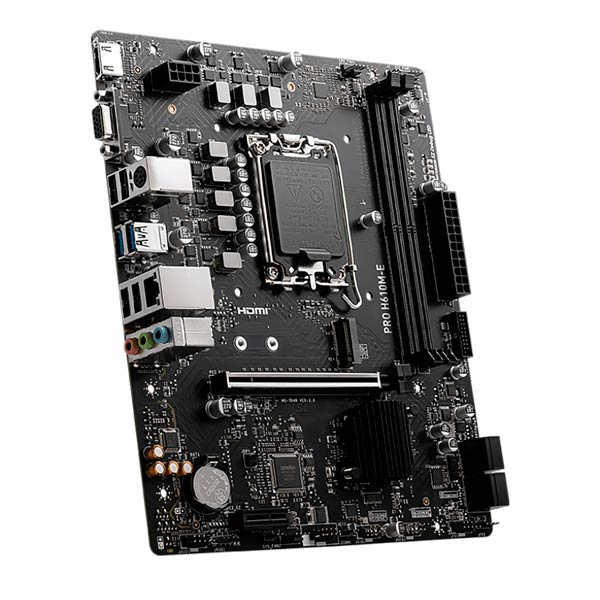 MSI PRO H610M-E DDR5 LGA1700 Motherboard