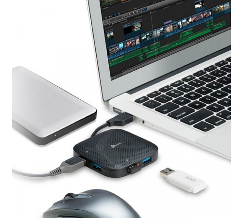 4-Port portativ USB 3.0 Hub TP-Link UH400