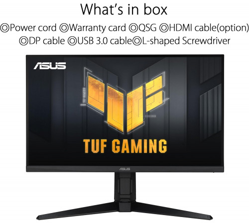 ASUS TUF Gaming VG27AQL3A QHD Monitor