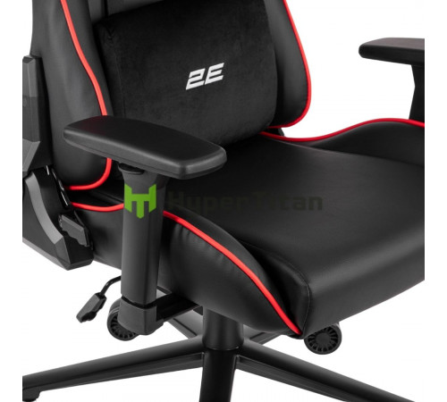 2E Gaming Chair BUSHIDO 2E-GC-BUS-BKRD Black/Red Gen II