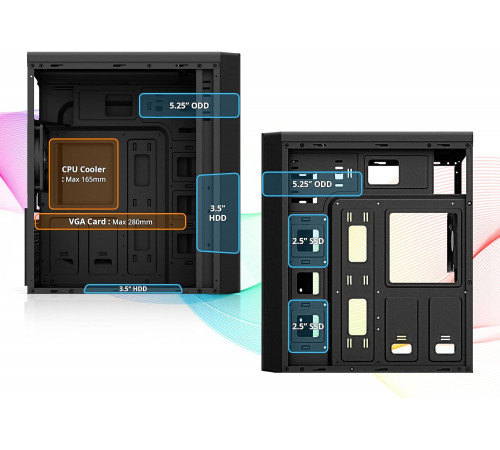 Zalman T6 Black PC Case