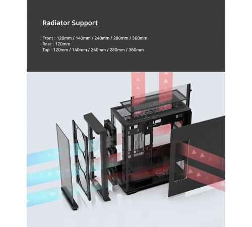 Zalman Z10 E-ATX Black Case