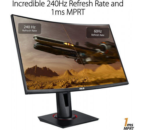 ASUS TUF Gaming VG27VQM Curved HDR Monitor
