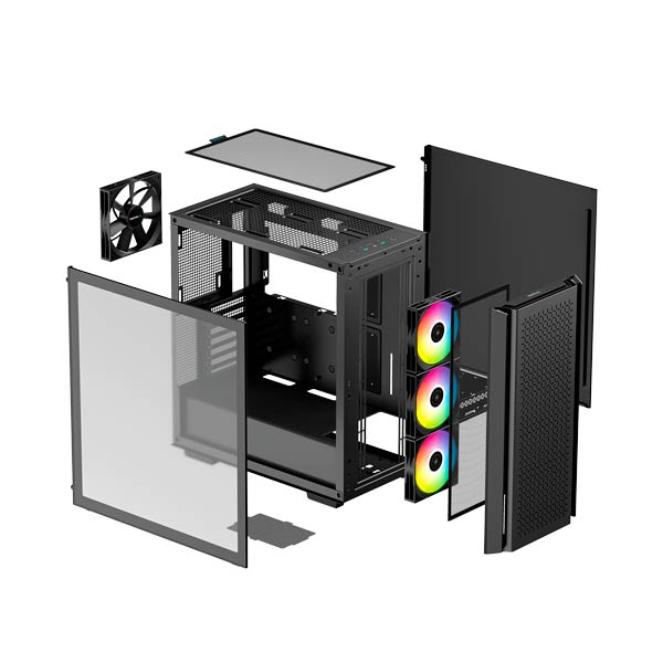 DeepCool CG560 Black Mid-Tower Case