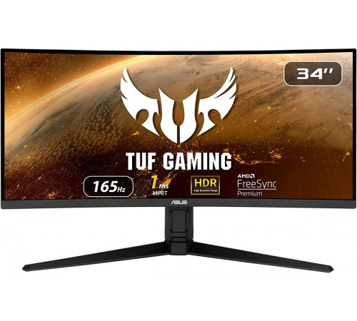 Asus TUF Gaming VG34VQL1B Ultra WQHD Curved Monitor