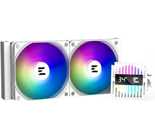 ZALMAN ALPHA2 A24 White Liquid CPU Cooler