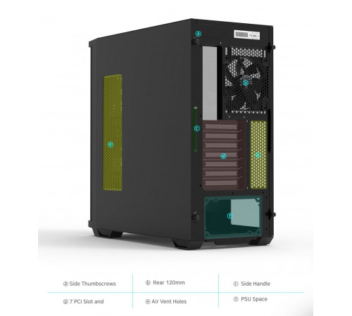 Zalman Z10 E-ATX Black Case