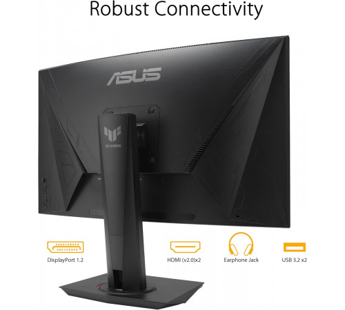 ASUS TUF Gaming VG27VQM Curved HDR Monitor