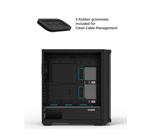 Zalman Z10 E-ATX Black Case