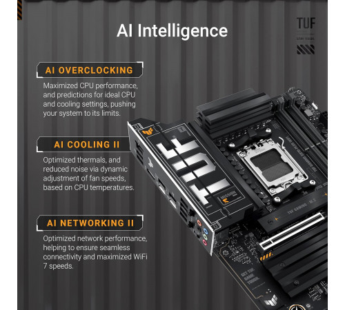 Ana plata ASUS TUF Gaming X870-Plus WiFi AM5