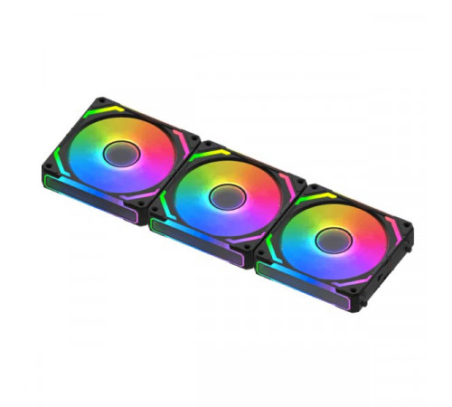 Xigmatek Starlink Ultra 3-Pack Black Case Cooler