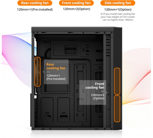 Zalman T6 Black PC Case