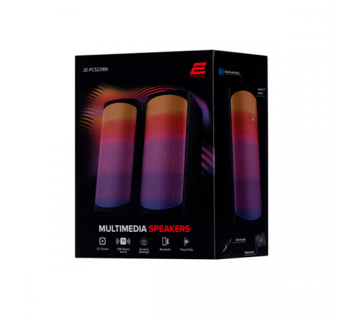 2E PCS231 RGB Matrix Black Multimedia Speakers