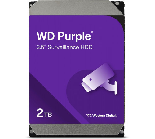 Western Digital Purple Surveillance 2TB 3.5" SATA HDD