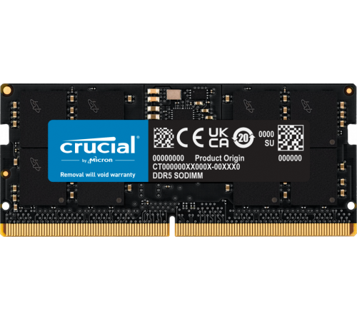 Operativ yaddaş (RAM) Crucial 16GB RAM DDR5 5600MHz