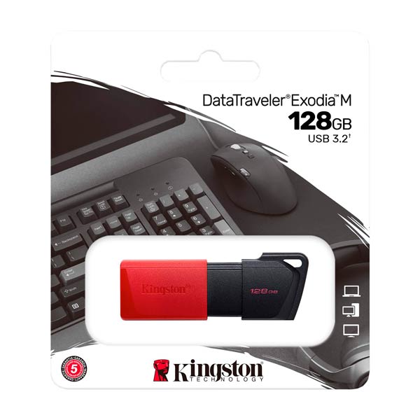 Kingston DataTraveler Exodia M 128GB Flash Drive