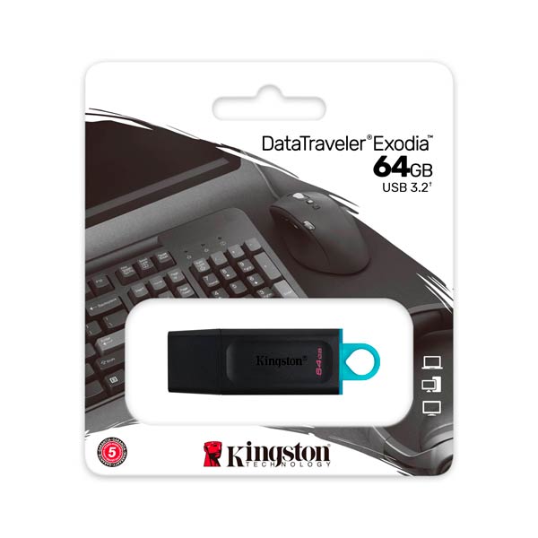 Kingston DataTraveler Exodia 64GB Flash Drive