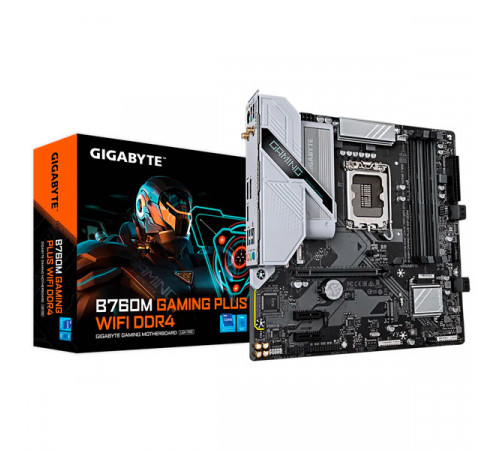 GIGABYTE B760M GAMING PLUS WIFI DDR4 Motherboard 