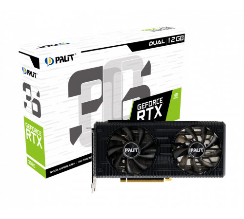 Palit Dual RTX 3060 12GB 192bit NE63060019K9-190AD