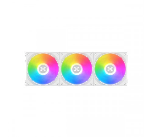 Xigmatek Starlink Ultra Arctic 3-Pack White Case Fan