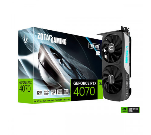  ZOTAC GAMING GeForce RTX 4070 Twin Edge OC 12 GB