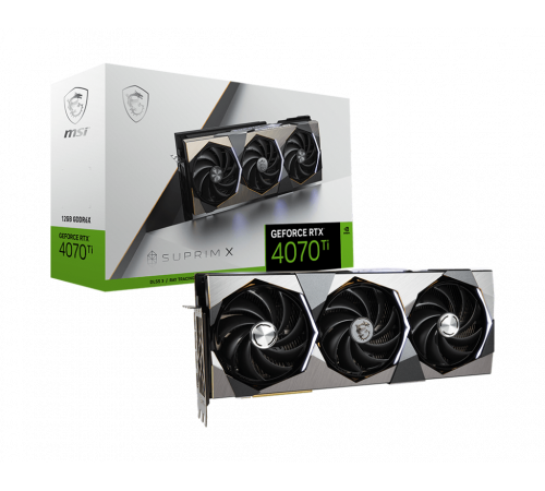 MSI GeForce RTX 4070 Ti Suprim X 12GB