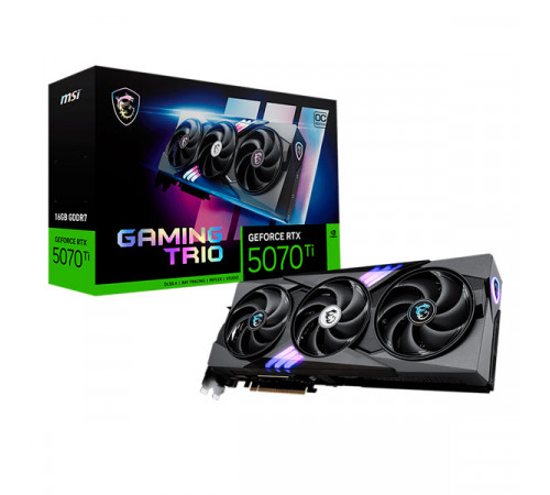 MSI GeForce RTX™ 5070 Ti 16G GAMING TRIO OC PLUS