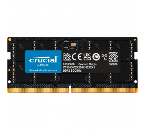 Operativ yaddaş (RAM) Crucial 32GB DDR5 4800 Mhz