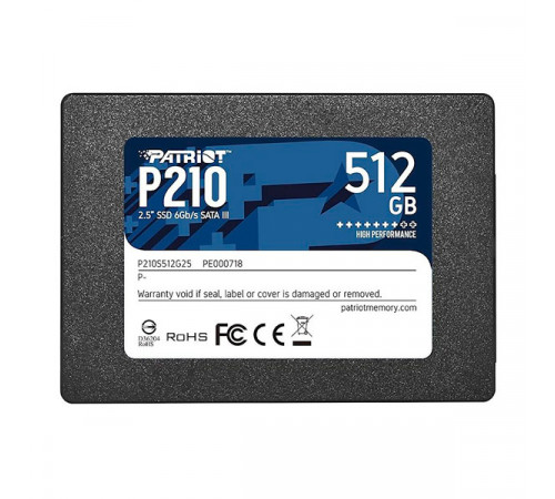 SSD Patriot P210 SATA III 512GB P210S512G25