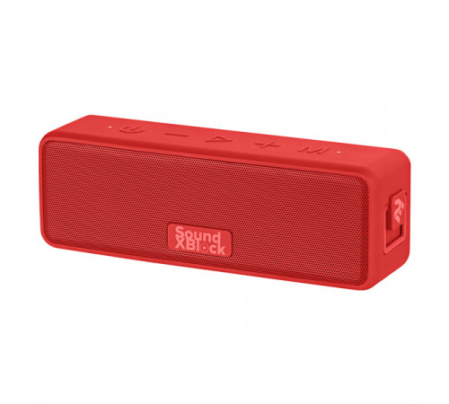 2Е Portable Speaker SoundXBlock Wireless Waterproof Red