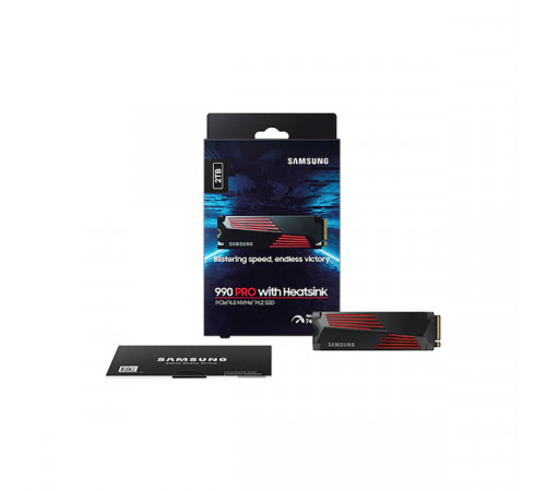 SSD M2 Samsung 990 PRO Heatsink 2 TB NVMe PCIe 2280 SSD