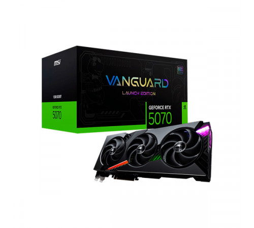 MSI GeForce RTX™ 5070 12G VANGUARD SOC LAUNCH EDITION