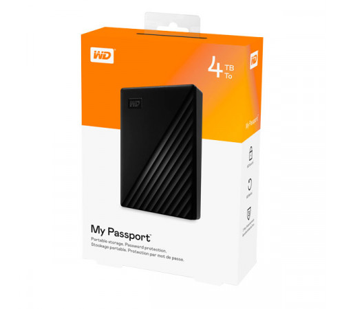 WD MY Passport 4TB External HDD