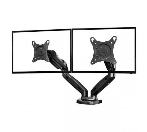 NB F160 Gas Spring 360 Degree Desktop 17-27 Dual Monitor