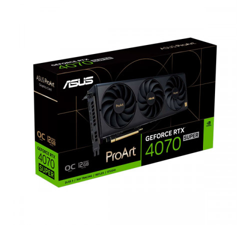 Asus ProArt GeForce RTX™ 4070 SUPER OC Edition 12GB GDDR6X