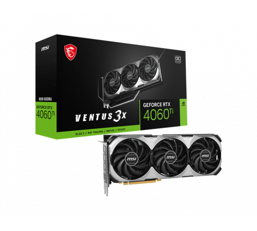 MSI Ventus 3x GeForce RTX 4060 Ti 8GB