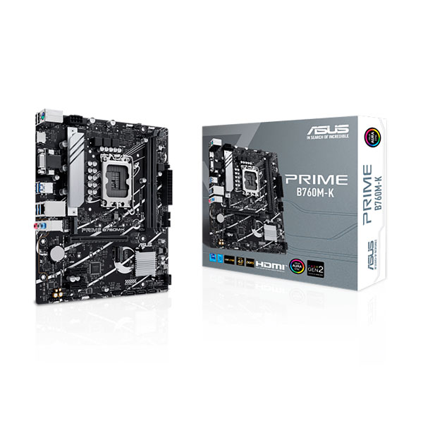 ASUS Prime B760M-K LGA 1700 mATX Motherboard