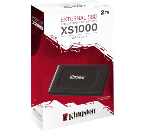 Kingston XS1000 2 TB Portable External SSD
