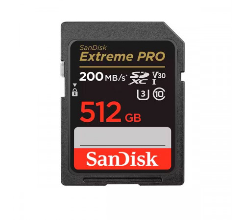 SanDisk Extreme PRO SDHC™ And SDXC™ UHS-I Card - 512GB