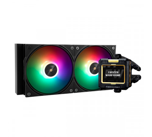 Thermalright Frozen Warframe 280 Black ARGB LCD Liquid CPU Cooler