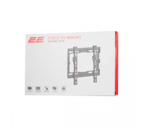 "Fixed TV Mount 23-43" 2E Luned 2E2GEN2343FIX