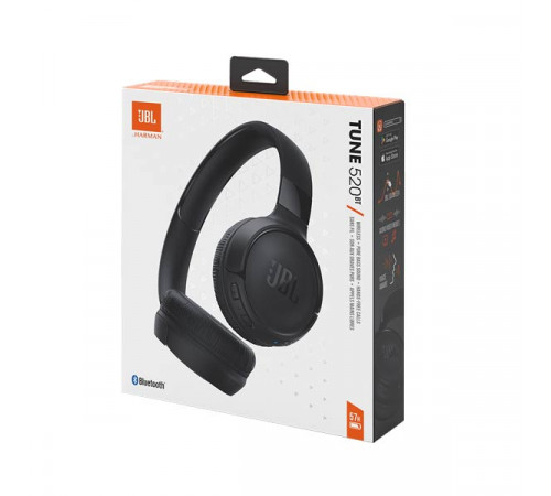JBL T520BT Wireless Black Headphones