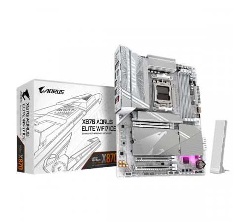 GIGABYTE X870 AORUS ELITE WIFI7 ICE Motherboard 